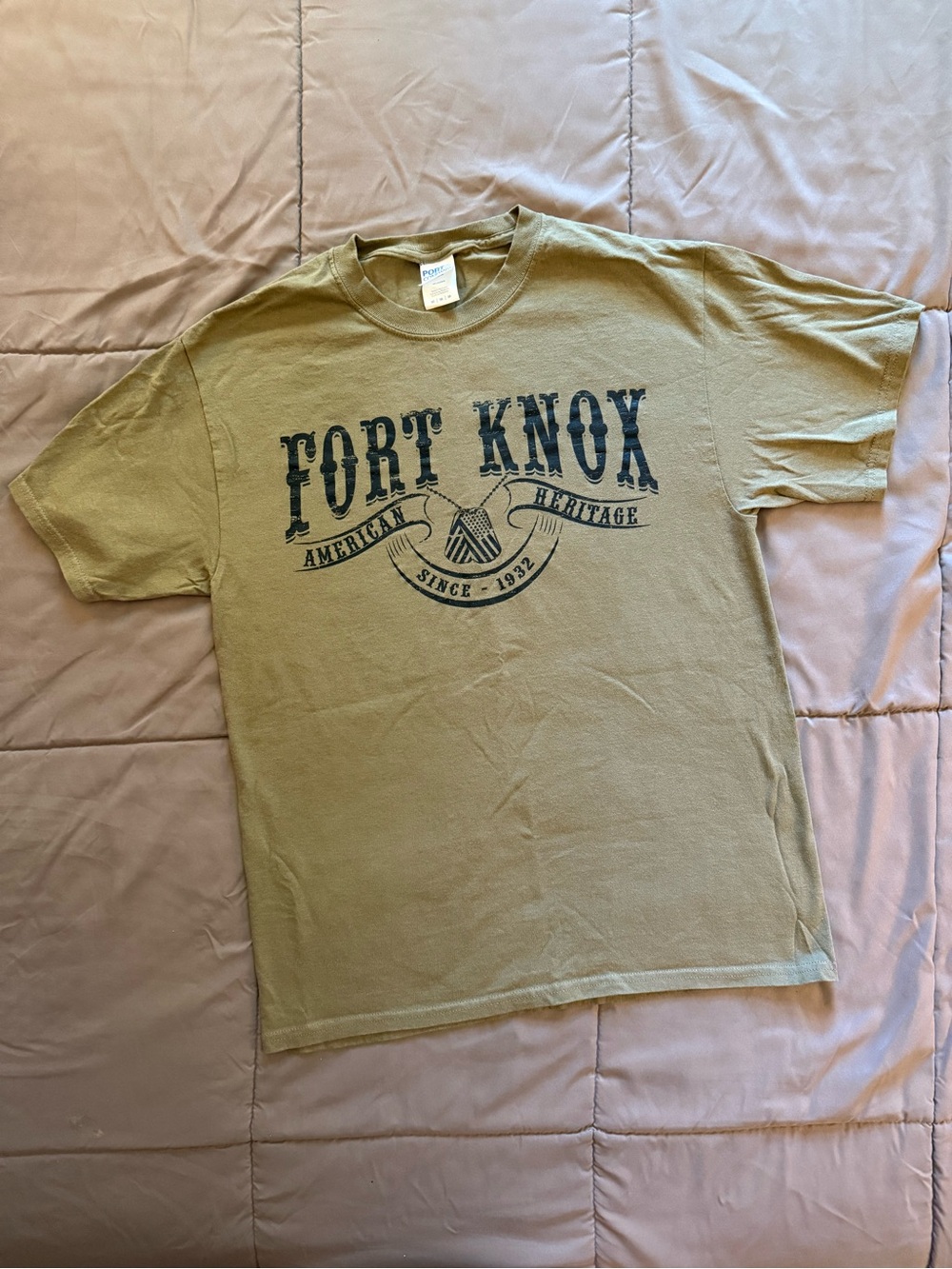 Fort Knox U.S. Army Kentucky Graphic Tee shirt size Medium unisex, like new
